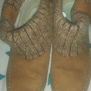 BROWN AIRWALK ANKLE BOOTS